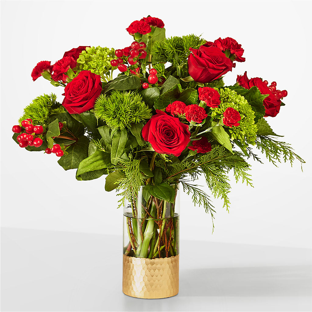 Plaid Throw Bouquet – Alachua Flowers, Alachua FL