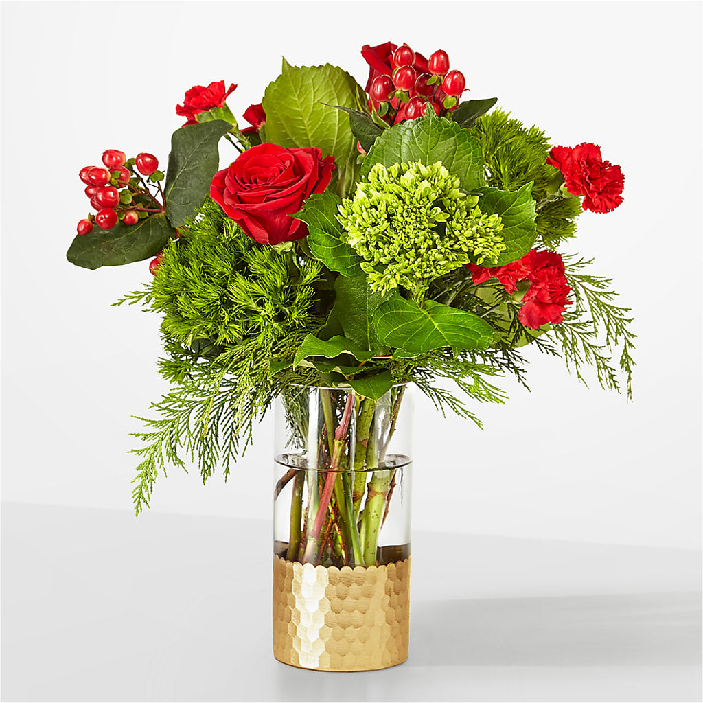 Plaid Throw Bouquet – Alachua Flowers, Alachua FL
