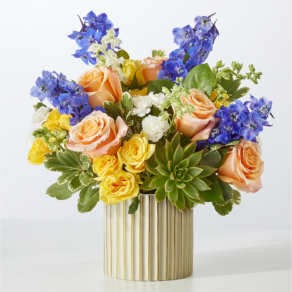 Cobalt Reverie Bouquet – Alachua Flowers, Alachua FL