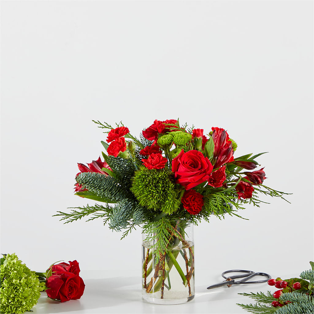 Merry Moment Bouquet – A Florist Original – Alachua Flowers, Alachua FL