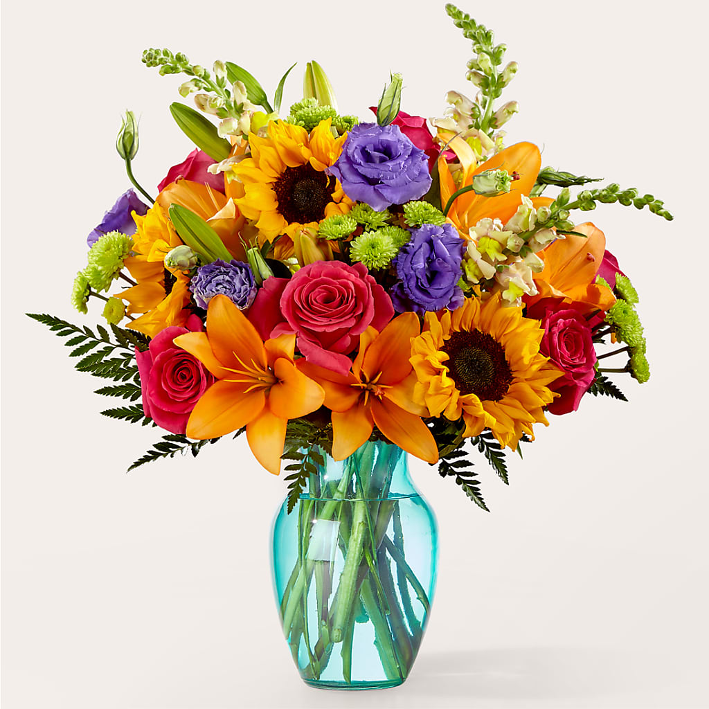 Double Rainbow Bouquet – Alachua Flowers, Alachua FL