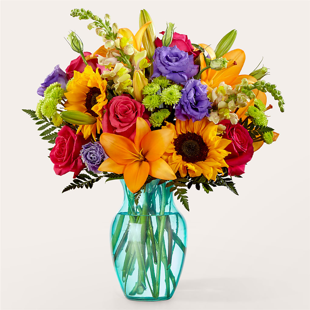 Double Rainbow Bouquet – Alachua Flowers, Alachua FL