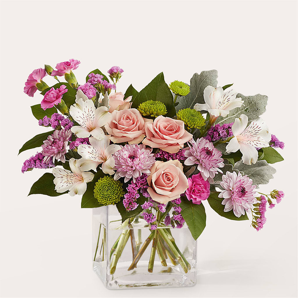 Pink Suede Bouquet – Alachua Flowers, Alachua FL