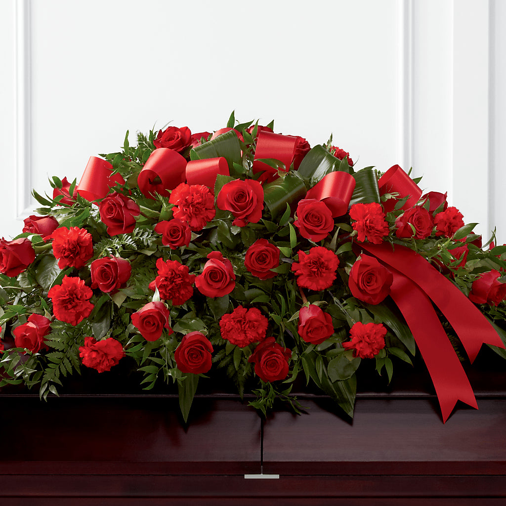 Tribute of Life Casket Spray – Alachua Flowers, Alachua FL