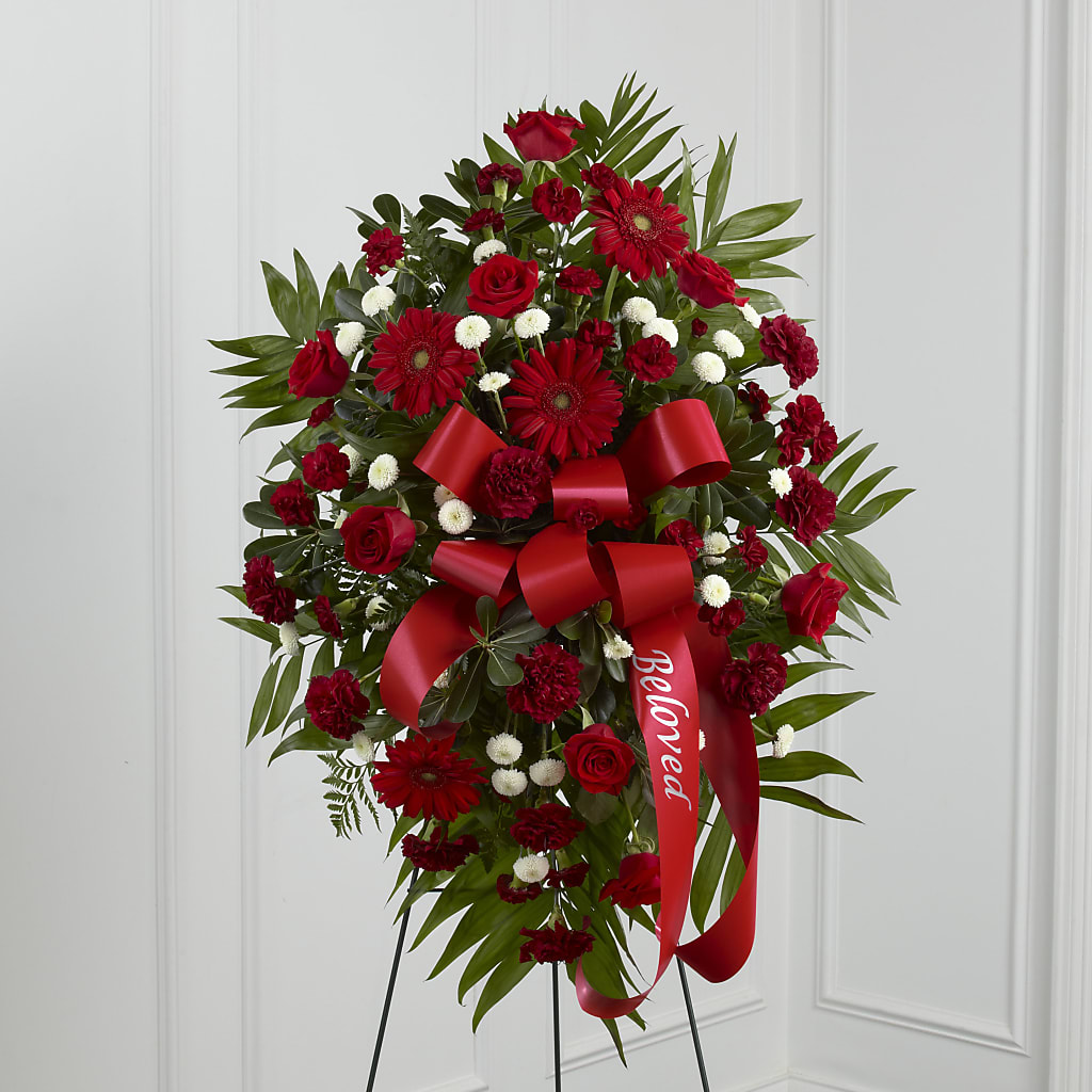 Treasured Memories Standing Spray – Alachua Flowers, Alachua FL