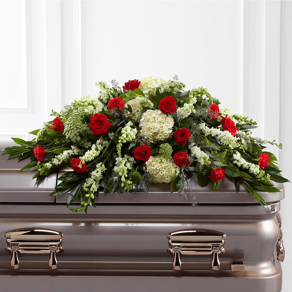 Sincerity Casket Spray – Alachua Flowers, Alachua FL