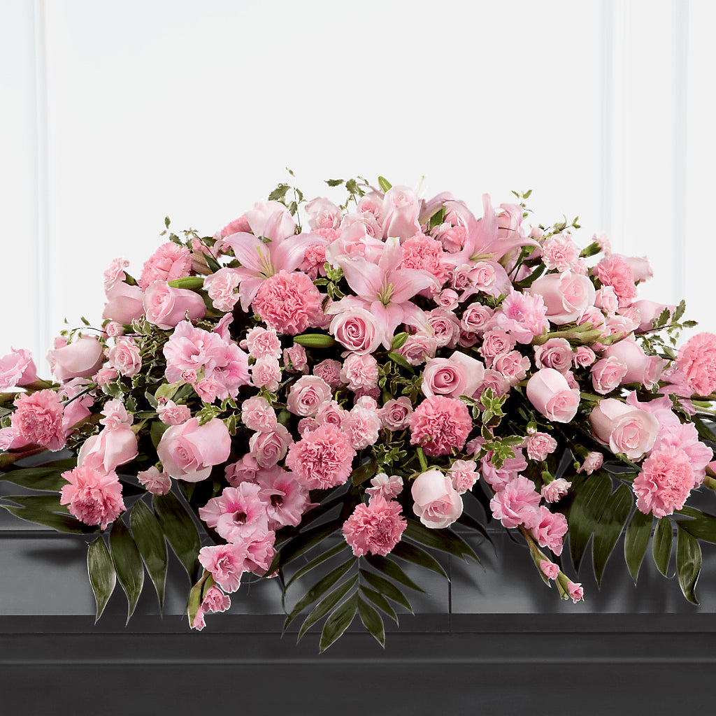 Garden of Comfort Casket Spray (Standard) – Alachua Flowers, Alachua FL