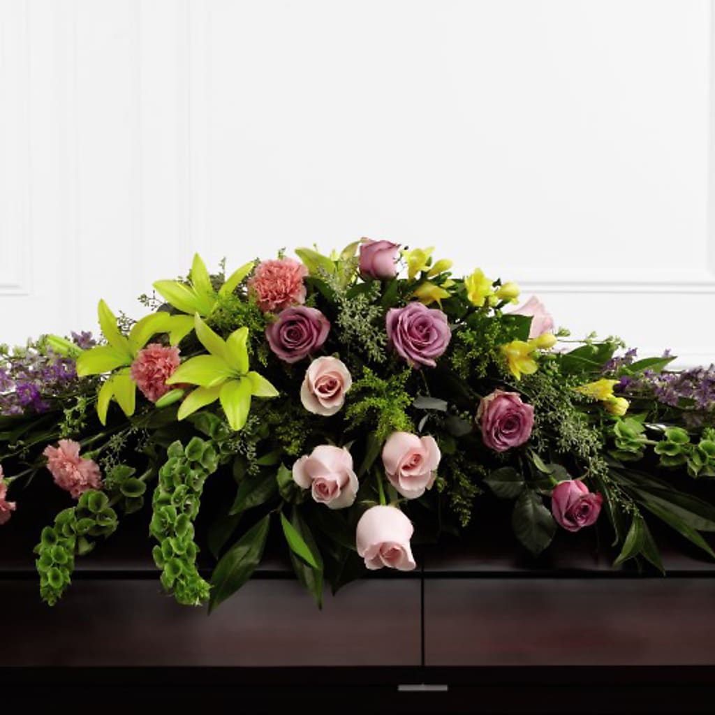 Forever Beloved Casket Spray – Alachua Flowers, Alachua FL