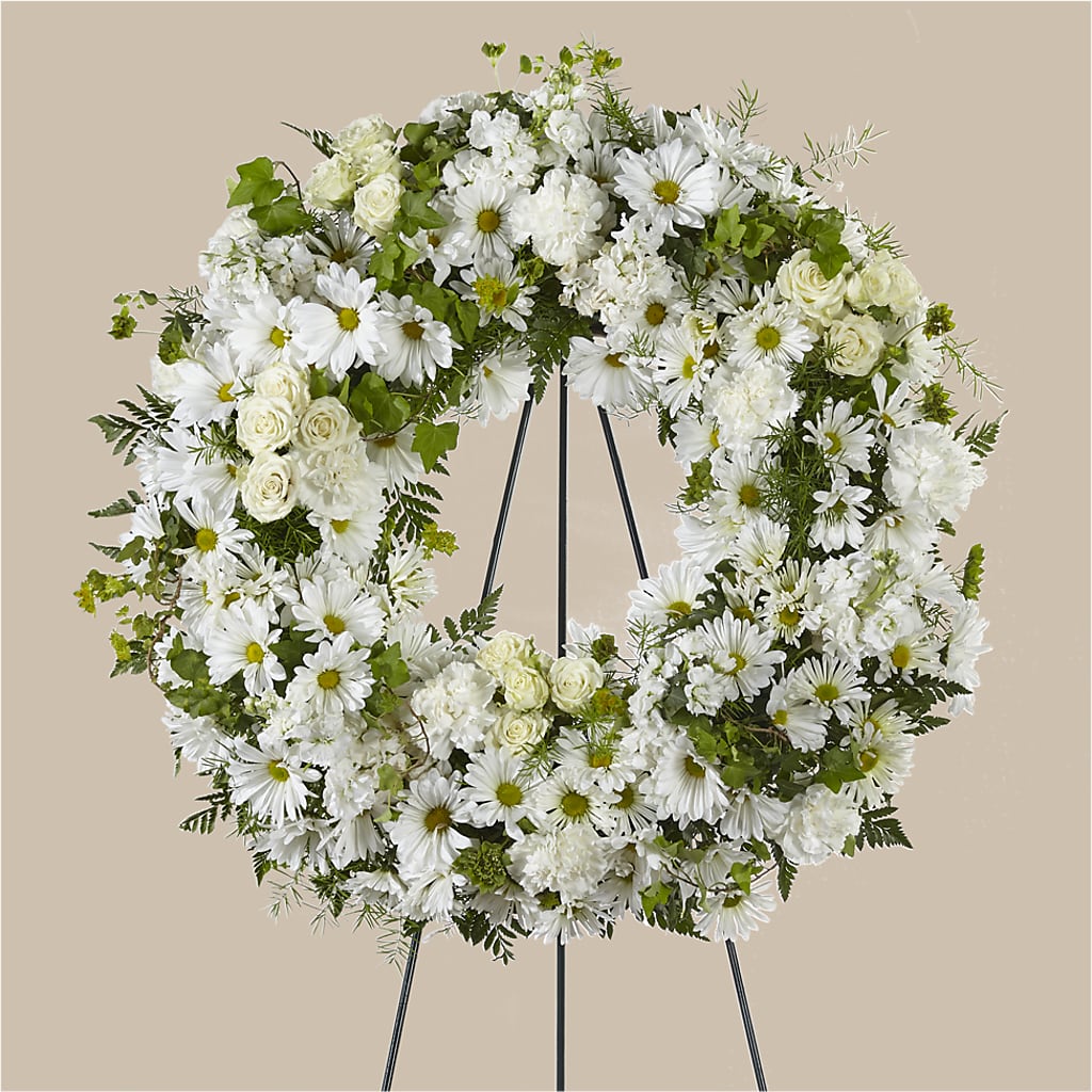 Faithful Wishes Wreath – Alachua Flowers, Alachua FL