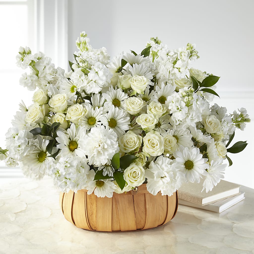 Graceful Garden Basket – Alachua Flowers, Alachua FL