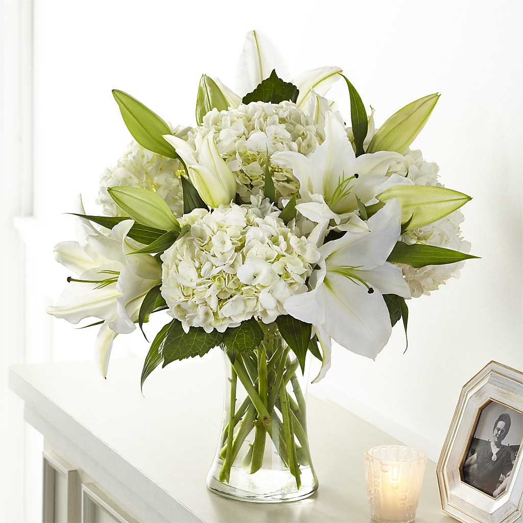 Compassionate Lily Bouquet – Alachua Flowers, Alachua FL