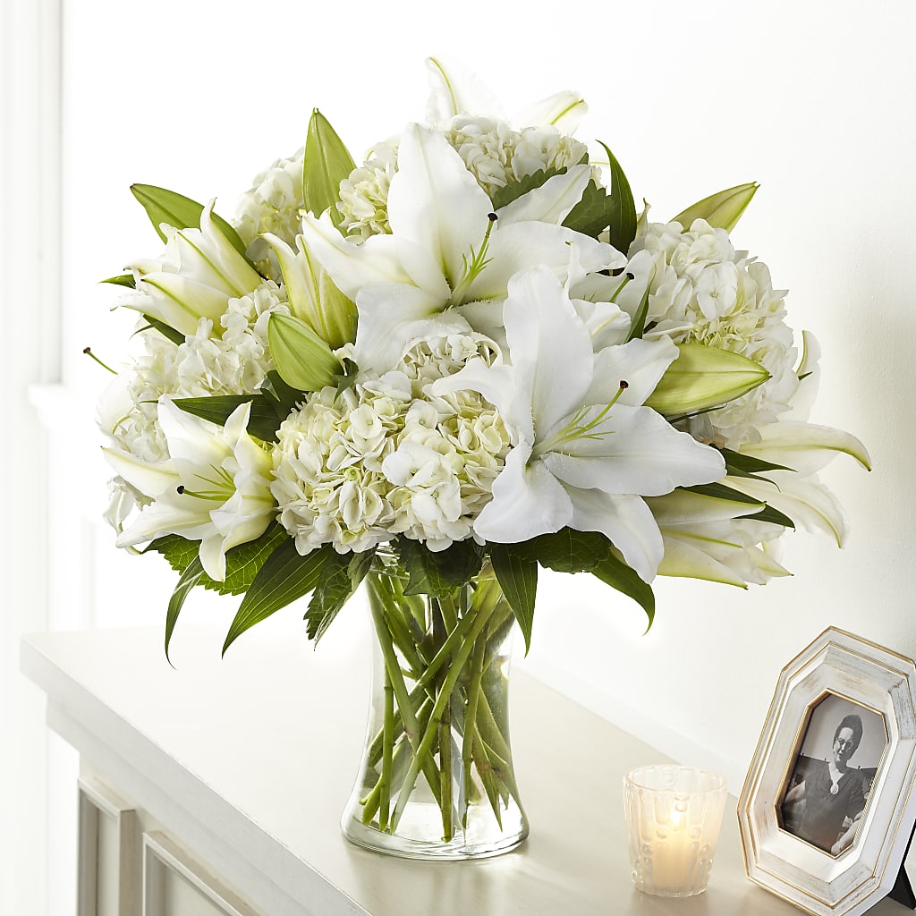 Compassionate Lily Bouquet – Alachua Flowers, Alachua FL