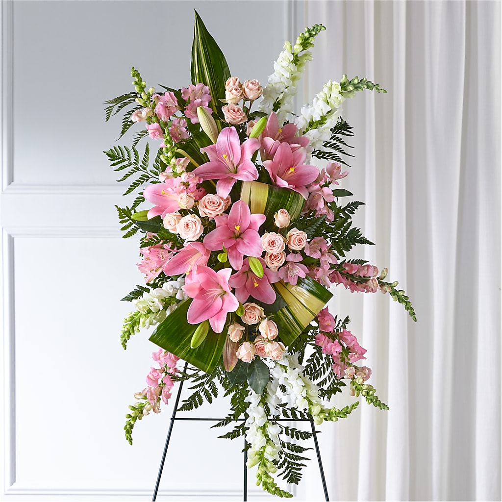Elegant Embrace Standing Spray – Alachua Flowers, Alachua FL