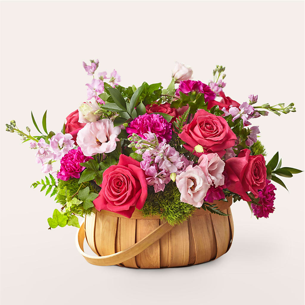 Radiance in Bloom Basket – Alachua Flowers, Alachua FL