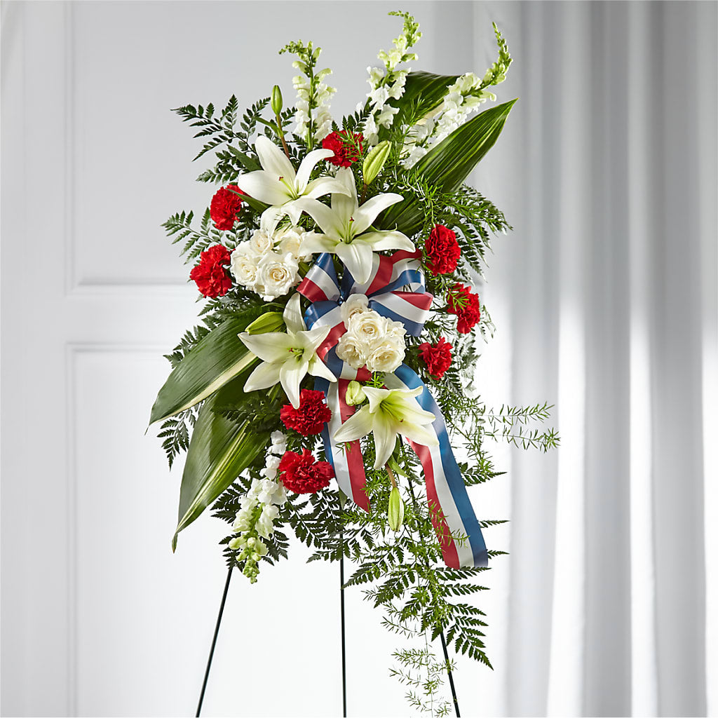 Stars of Life Standing Spray – Alachua Flowers, Alachua FL
