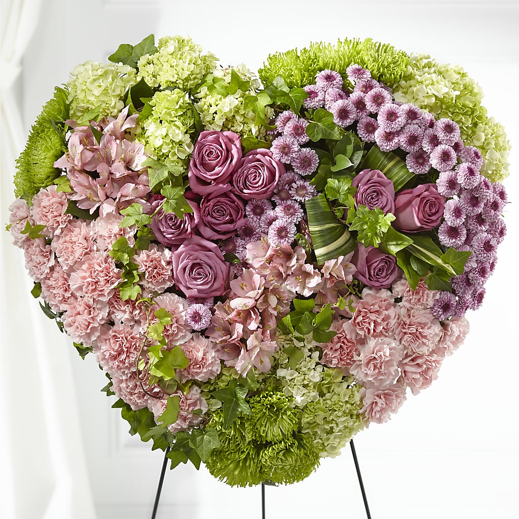 Heartwarming Standing Heart – Alachua Flowers, Alachua FL