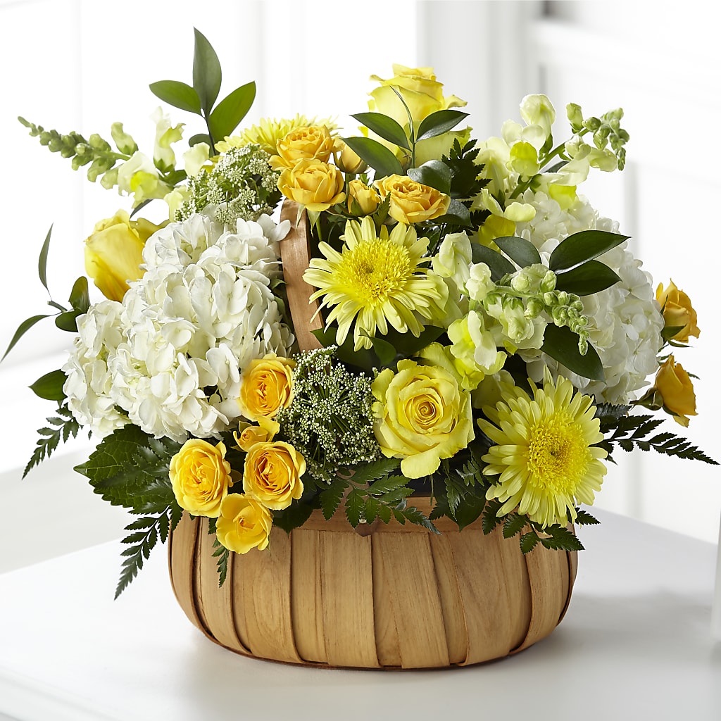 Rustic Remembrance Basket – Alachua Flowers, Alachua FL