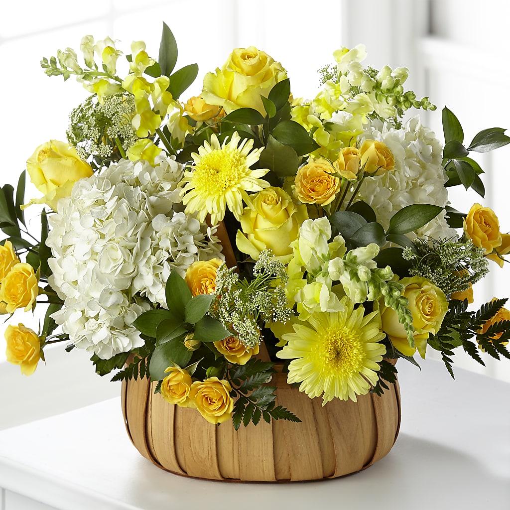 Rustic Remembrance Basket – Alachua Flowers, Alachua FL