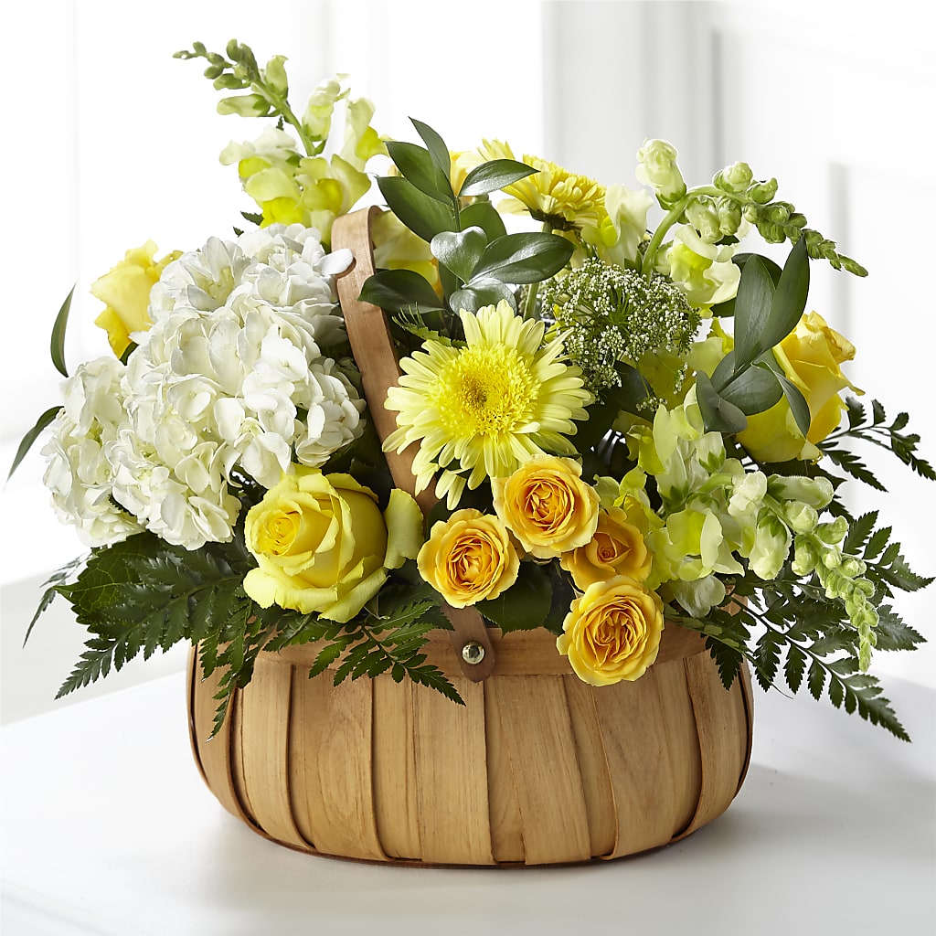 Rustic Remembrance Basket – Alachua Flowers, Alachua FL