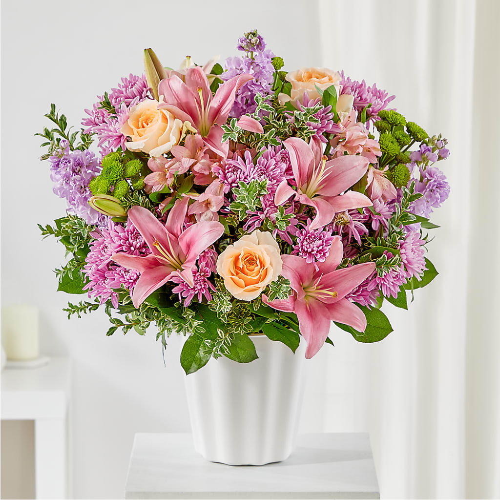 Supportive Embrace Tabletop Basket – Alachua Flowers, Alachua FL