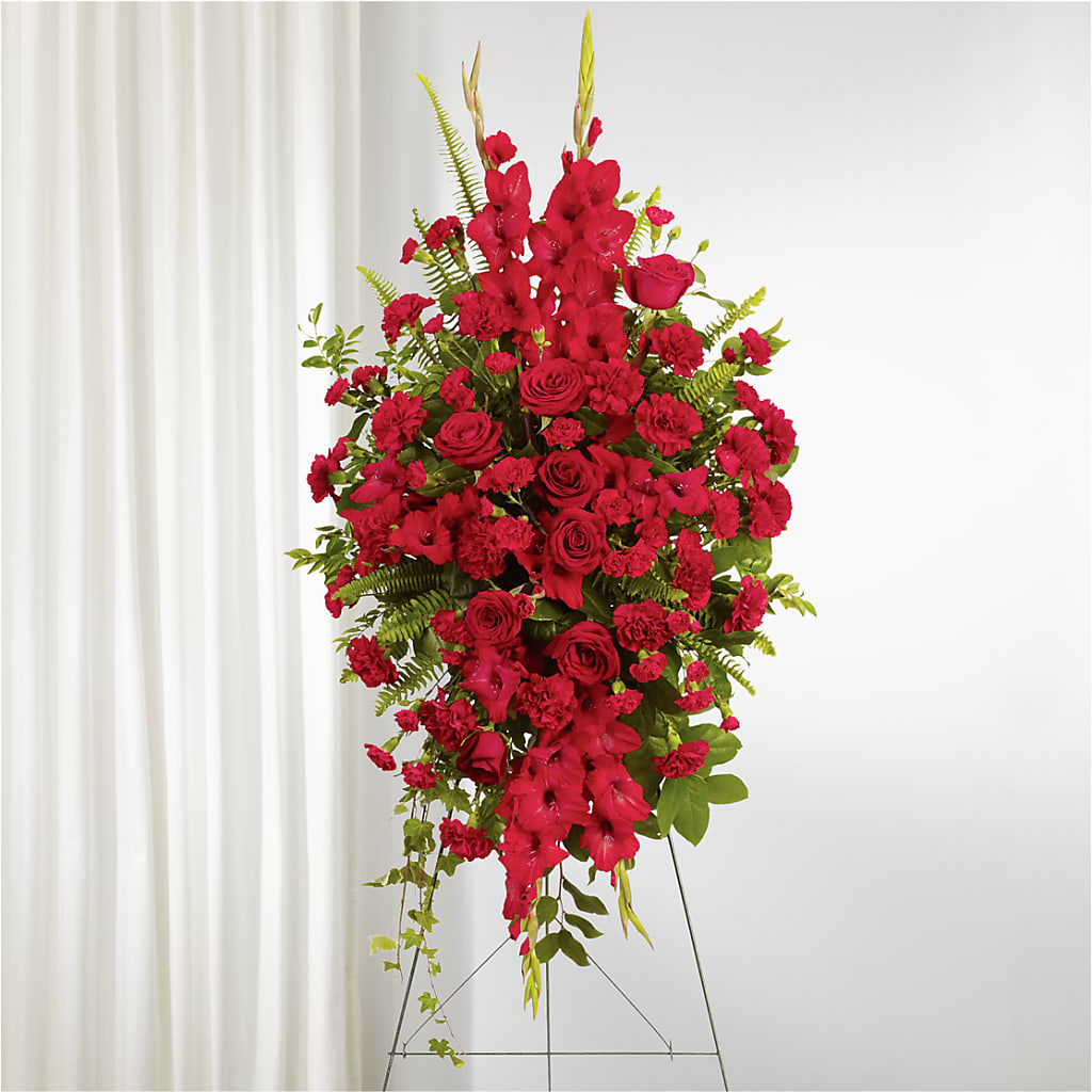 From the Heart Standing Spray – Alachua Flowers, Alachua FL