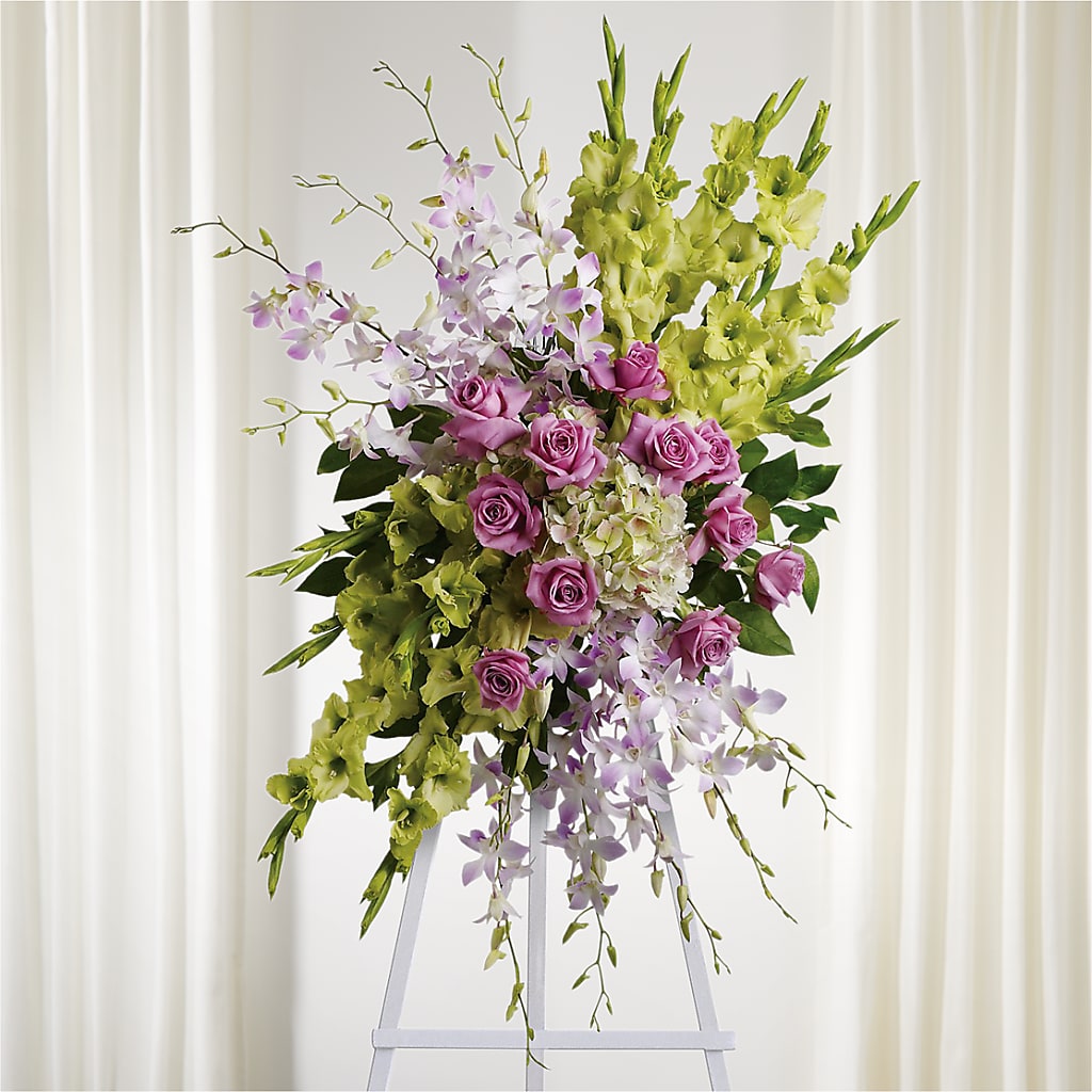 Lasting Legacy Standing Spray – Alachua Flowers, Alachua FL