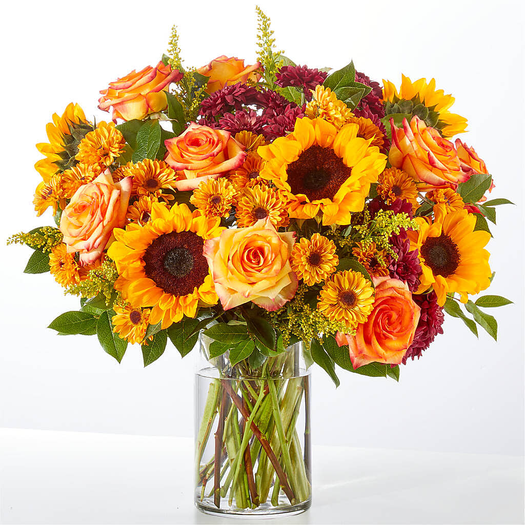 Flannel Scarf Bouquet – Alachua Flowers, Alachua FL