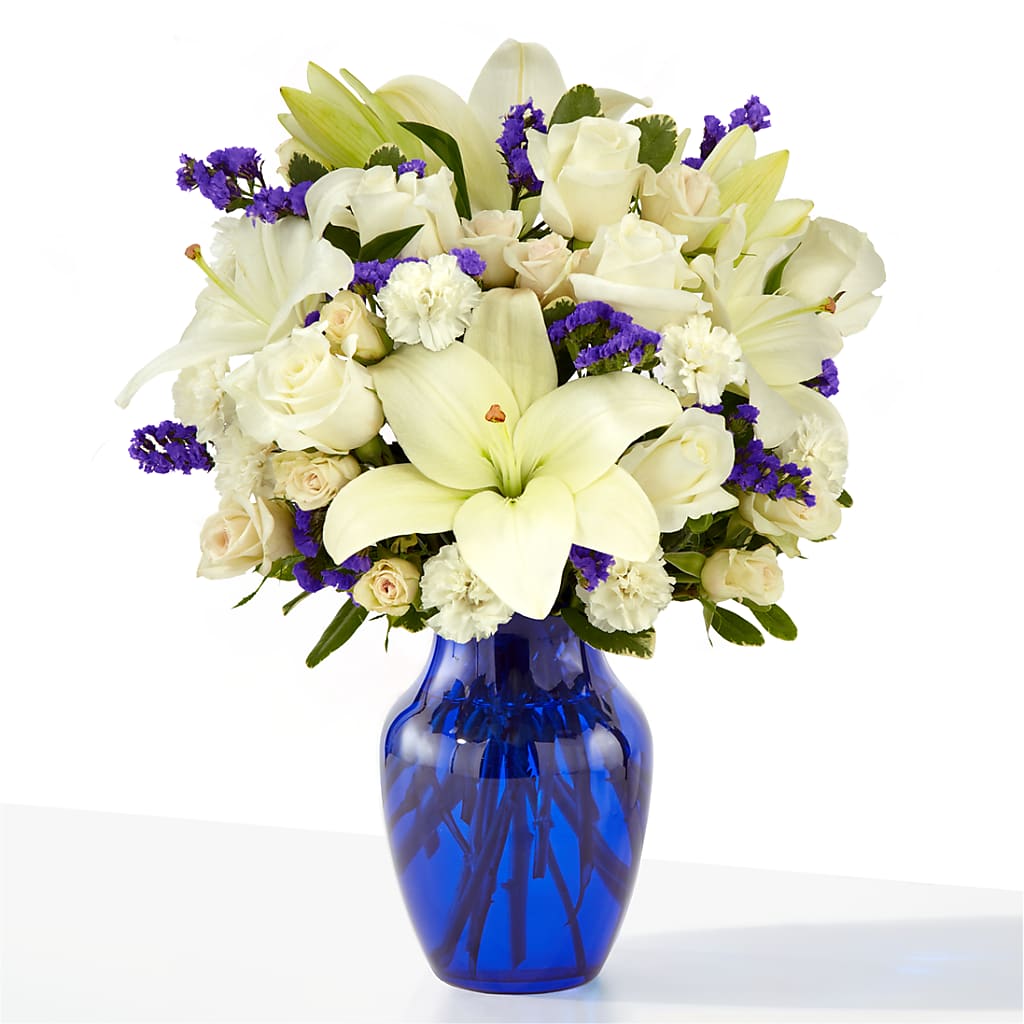 Sapphire Rush Bouquet – Alachua Flowers, Alachua FL