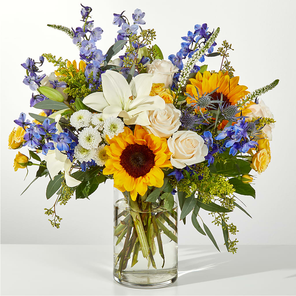 Wonderfully Sunny Bouquet – Alachua Flowers, Alachua FL