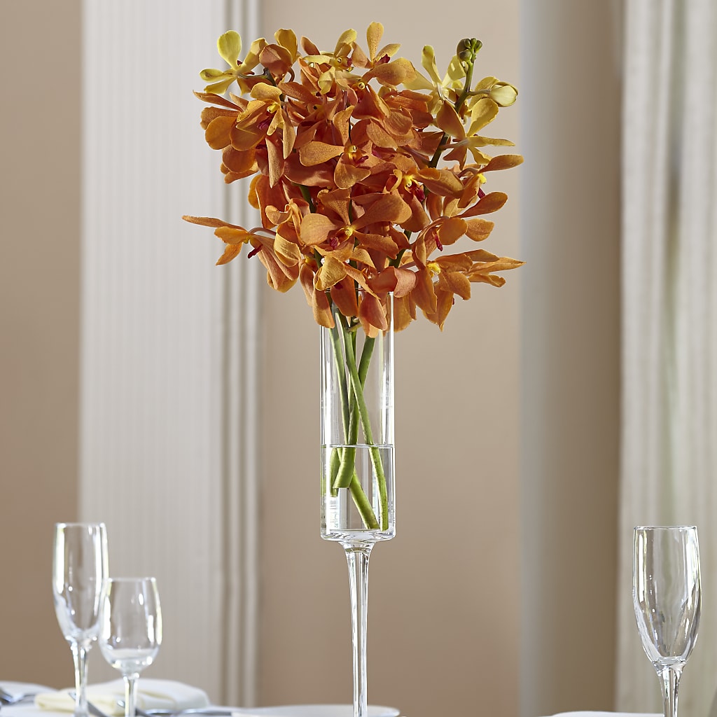 Orange Mokara Bouquet – Alachua Flowers, Alachua FL