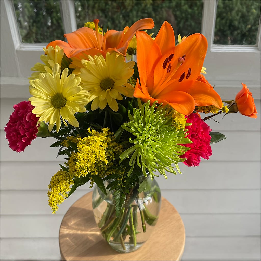 Bold & Bright – A Florist Original –  Alachua Flowers, Alachua FL