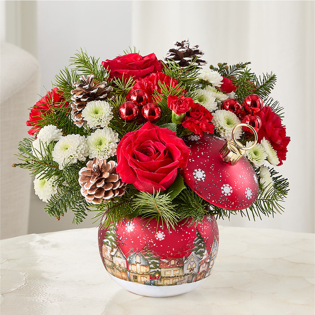 Christmas Carols Ornament –  Alachua Flowers, Alachua FL