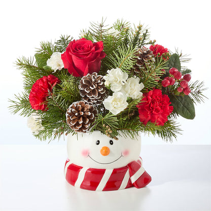 Jolly Snowman Bouquet –  Alachua Flowers, Alachua FL