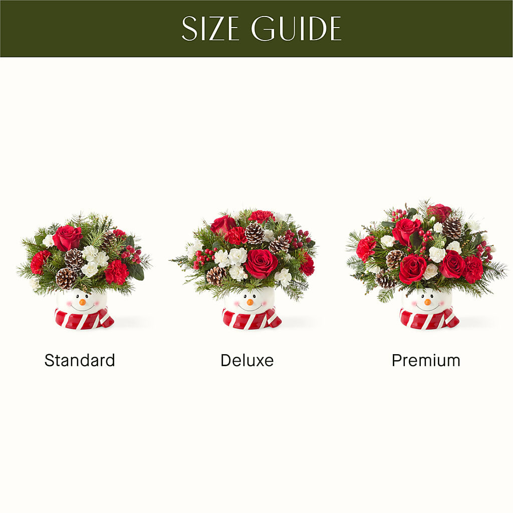Jolly Snowman Bouquet –  Alachua Flowers, Alachua FL