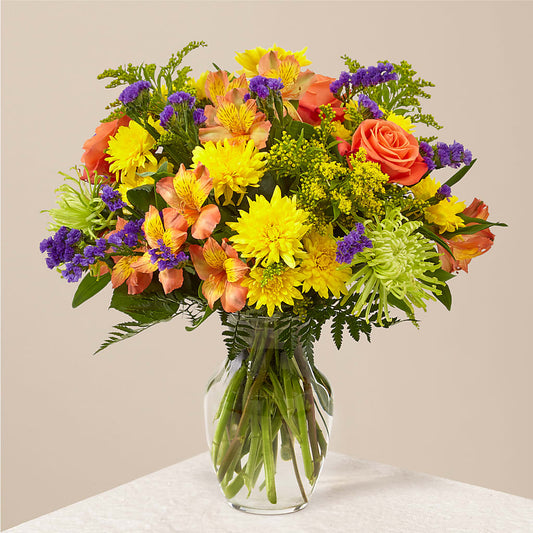 Marmalade Skies Bouquet –  Alachua Flowers, Alachua FL