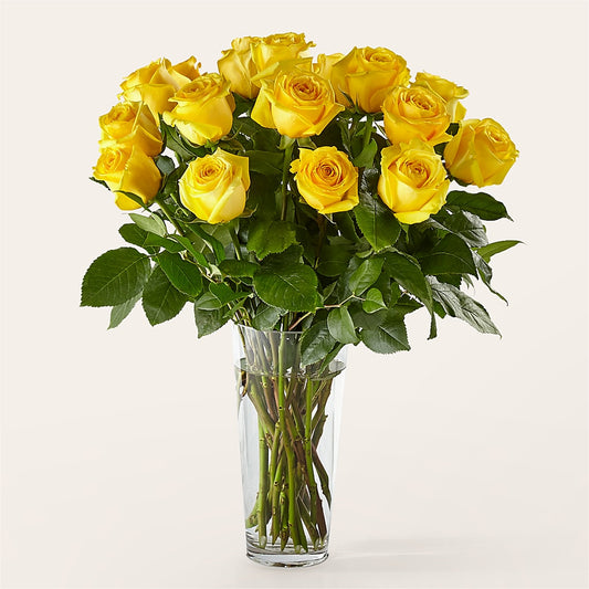 Long Stem Yellow Rose Bouquet –  Alachua Flowers, Alachua FL