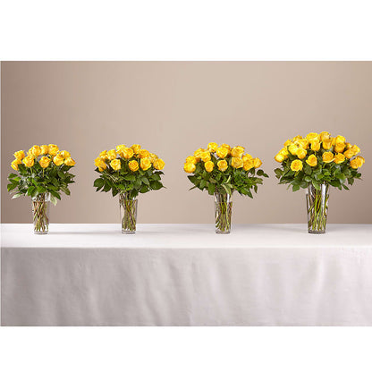 Long Stem Yellow Rose Bouquet –  Alachua Flowers, Alachua FL