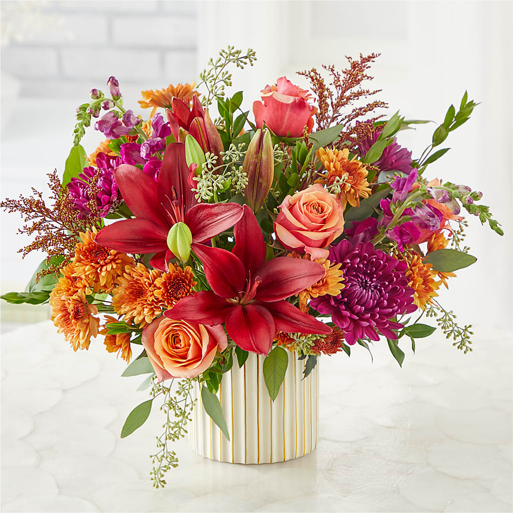 Burgundy Landscape Bouquet –  Alachua Flowers, Alachua FL