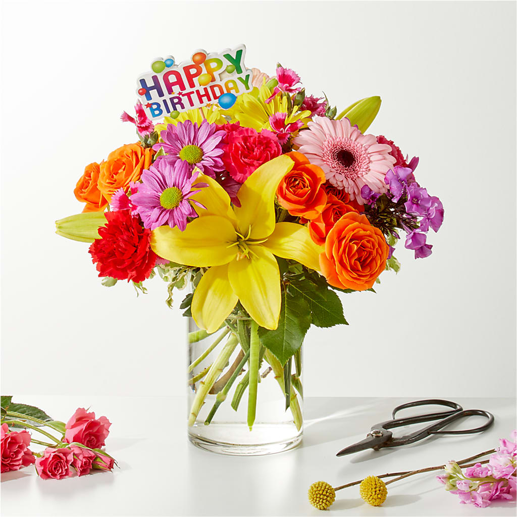 Cue the Confetti - A Florist Original –  Alachua Flowers, Alachua FL