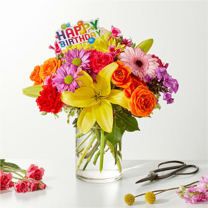 Cue the Confetti - A Florist Original –  Alachua Flowers, Alachua FL