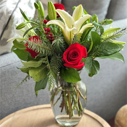 Sparkling Snowflakes Bouquet –  Alachua Flowers, Alachua FL