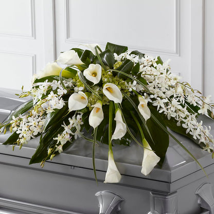 Angel Wings Casket Spray –  Alachua Flowers, Alachua FL