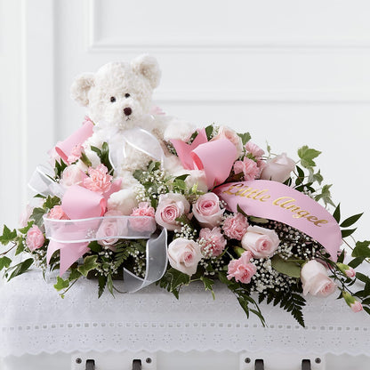 Touch of Sympathy Casket Spray –  Alachua Flowers, Alachua FL