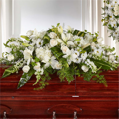 Abundance Casket Spray –  Alachua Flowers, Alachua FL