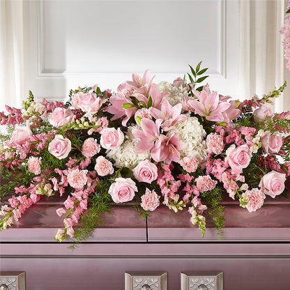Life & Remembrance Casket Spray –  Alachua Flowers, Alachua FL