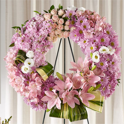 Gift of Warmth Wreath –  Alachua Flowers, Alachua FL
