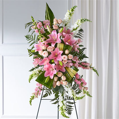 Elegant Embrace Standing Spray –  Alachua Flowers, Alachua FL