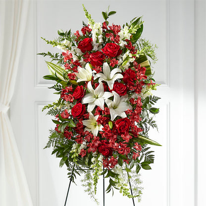 Everlasting Memory Standing Spray –  Alachua Flowers, Alachua FL