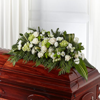 Hopeful Gesture Casket Spray –  Alachua Flowers, Alachua FL