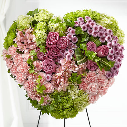 Heartwarming Standing Heart –  Alachua Flowers, Alachua FL
